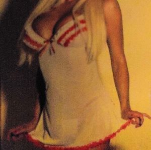 Ruffled Sheer Lingerie Set XL